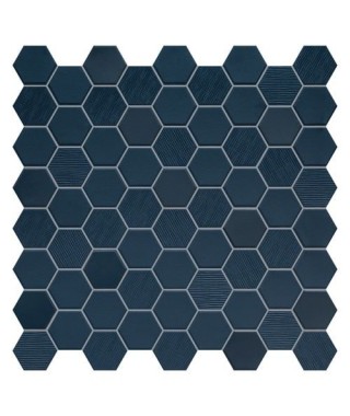 Mosaïque Terratinta Hexa Deep Navy mix 31,6x31,6