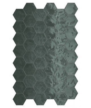 Carrelage Terratinta Hexa Wall Green Echo 17,3x15
