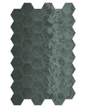 Carrelage Terratinta Hexa Wall Green Echo 17,3x15