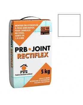 Joint rectiflex PRB ultra blanc 5kg