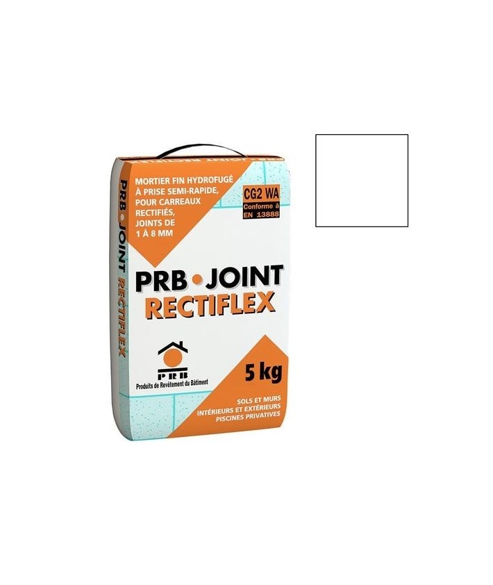 Joint rectiflex PRB ultra blanc 5kg