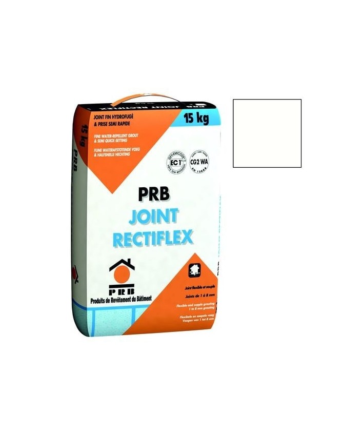 Joint rectiflex PRB ultra blanc 5kg