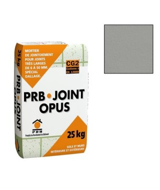 Joint opus PRB gris foncé 25kg