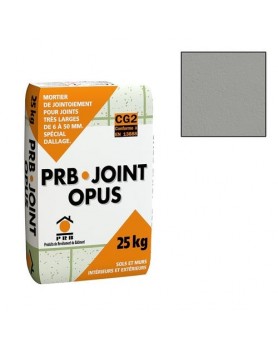 Joint opus PRB gris foncé 25kg