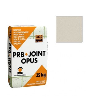 Joint opus PRB jaune paille 25kg