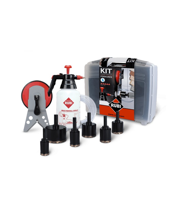 Kit trépans diamant Rubi foragres