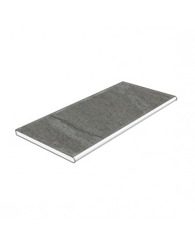 Margelle piscine 2cm Gris Effet Pierre Novoceram Kobe Béryl 29x60 LT37