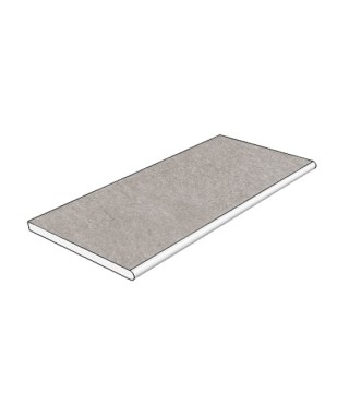 Margelle Piscine 2cm Gris Effet Pierre Novoceram Samsara Perle 29x60 LT02