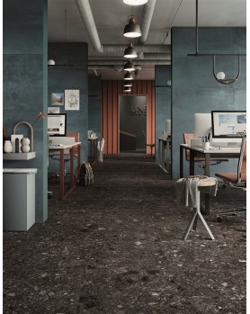 Carrelage extérieur 2cm Mirage Quarziti gris clair 60x60 rectifié