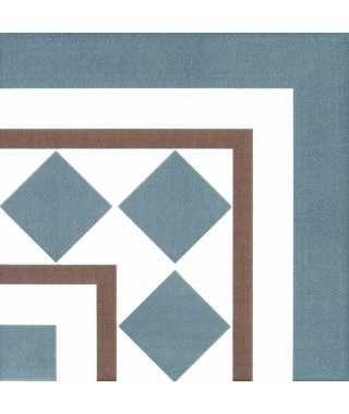 Carreau Kerion Neocim classic 20 x20 Optique framboise décor
