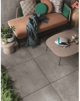 Carrelage extérieur 2cm Mirage Glocal gris clair 90x90 rectifié