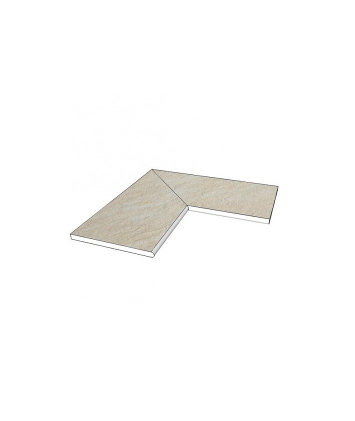 Margelle piscine angle 90 Novoceram Kobe calcite 29x60 Margelle piscine angle 90 Novoceram Kobe calcite 29x60