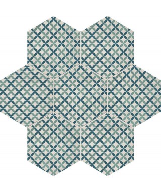 Carreau Marca Corona Terra 25x21.6 Avorio Esagono