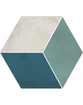 Carreau Marca Corona Terra 25x21.6 Avorio Esagono