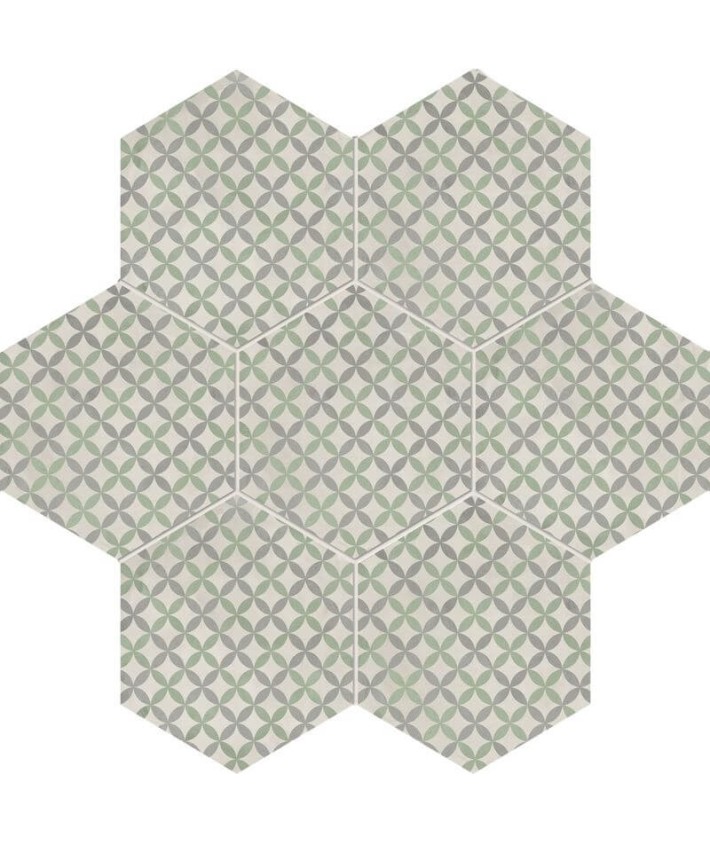 Carreau Marca Corona Terra 25x21.6 Avorio Esagono Carreau Marca Corona Terra 25x21.6 Avorio Esagono