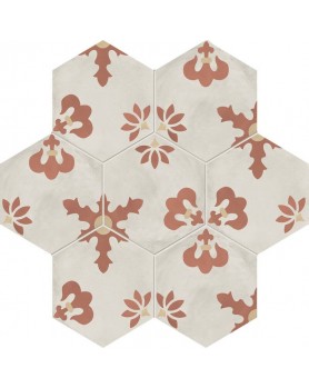 Carreau Marca Corona Terra 25x21.6 Avorio Esagono