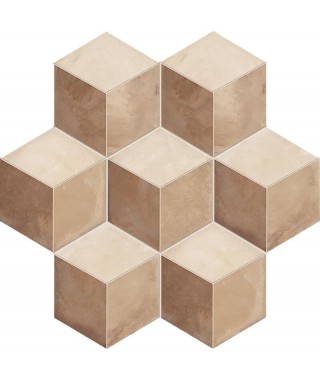 Carreau Marca Corona Terra 25x21.6 Avorio Esagono