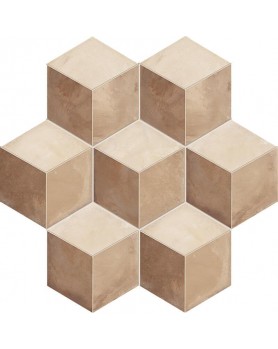 Carreau Marca Corona Terra 25x21.6 Avorio Esagono
