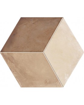 Carreau Marca Corona Terra 25x21.6 Avorio Esagono