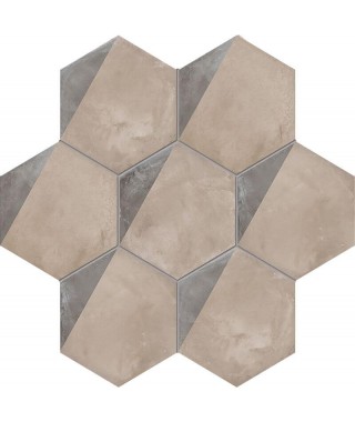 Carreau Marca Corona Terra 25x21.6 Avorio Esagono