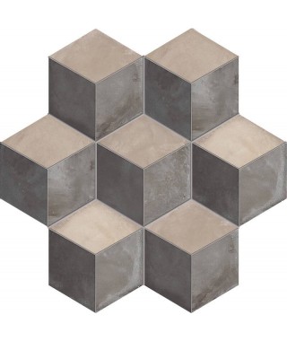 Carreau Marca Corona Terra 25x21.6 Avorio Esagono