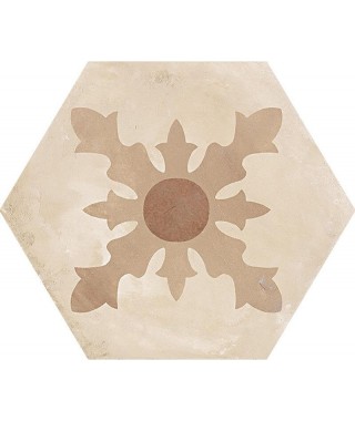 Carreau Marca Corona Terra 25x21.6 Avorio Esagono