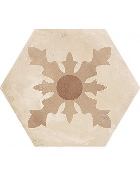 Carreau Marca Corona Terra 25x21.6 Avorio Esagono