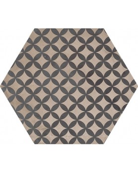 Carreau Marca Corona Terra 25x21.6 Avorio Esagono