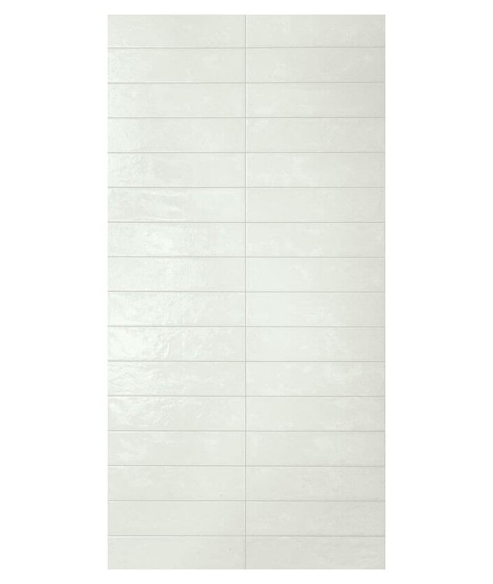 Carreau Marca Corona Regoli 7.5x30 Bianco Matt