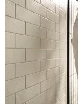 Carreau Marca Corona Regoli 7.5x30 Bianco Matt