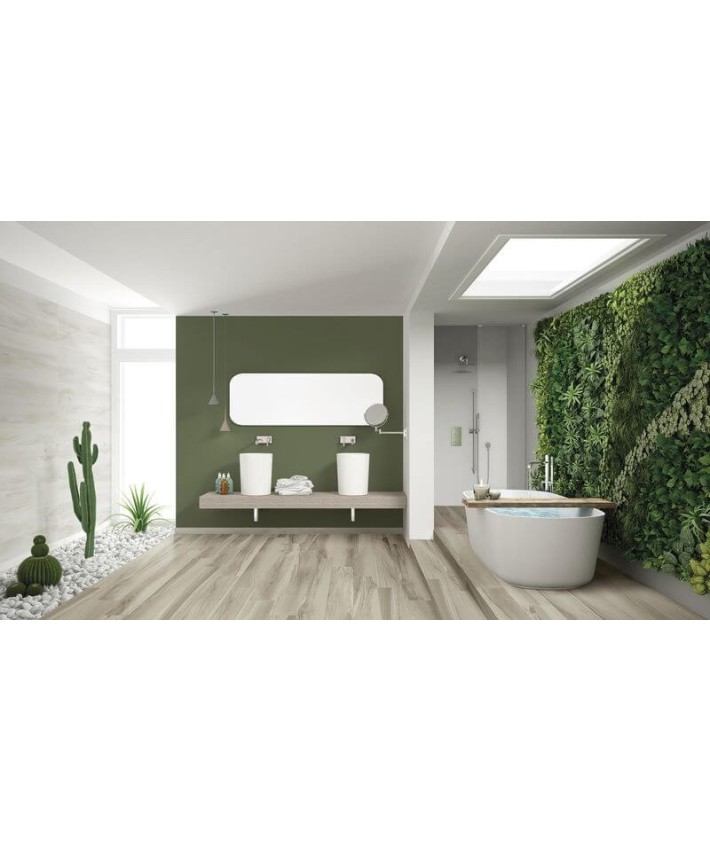 Carrelage Savoia Amazzonia 20x120 Bianco Carrelage Savoia Amazzonia 20x120 Bianco