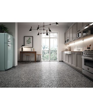 Carrelage Casalgrande Padana Terrazzo 30x60 Black