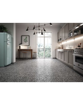 Carrelage Casalgrande Padana Terrazzo 30x60 Black