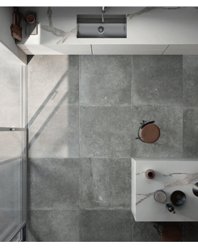 Carrelage intérieur Flaviker Nordik Stone Grey 90x90