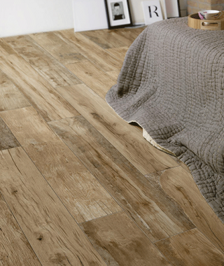 Carrelage intérieur imitation bois Ragno Woodmania Caramel 20x120