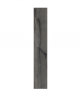 Carrelage sol et mur gris foncé effet bois Flaviker Nordik Wood Smoked 20x120