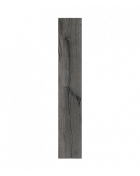 Carrelage sol et mur gris foncé effet bois Flaviker Nordik Wood Smoked 20x120