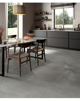 Carrelage sol gris imitation béton Mirage Clay Awake 80x80