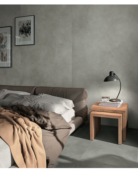 Carrelage mur gris aspect béton Mirage Clay Awake 80x80