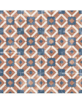 Carrelage decor ABK Play Labyrinth orange 20x20