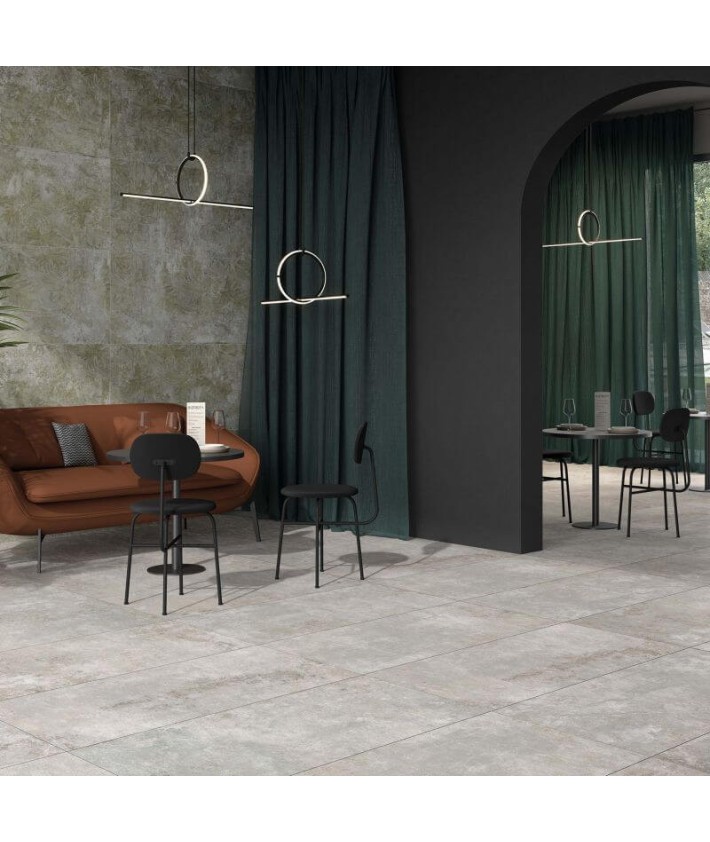 Carrelage ABK Ghost gris clair 60x60 rectifié