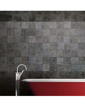 Carrelage decor ABK Play Etno mix dark 20x20