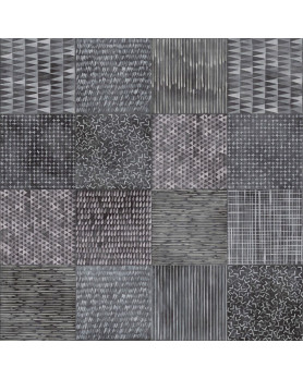 Carrelage decor ABK Play Etno mix dark 20x20