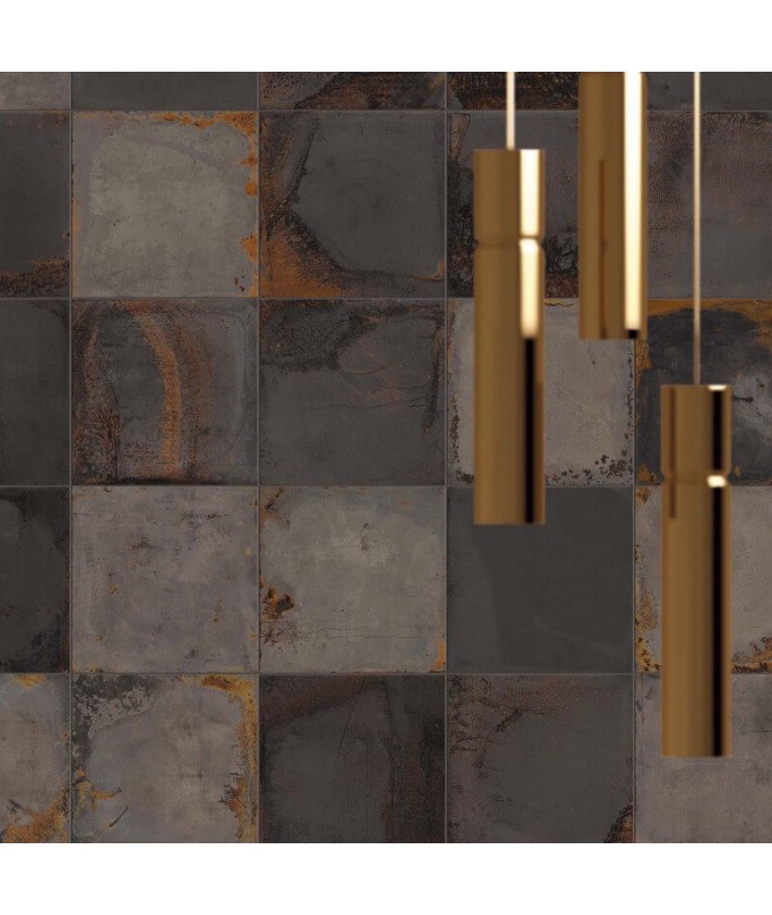 Carrelage decor ABK Play Oxide marron 20x20 Carrelage decor ABK Play Oxide marron 20x20