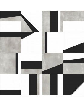 Carrelage decor ABK Play Edge gris 20x20