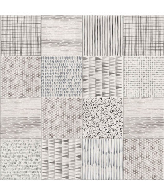 Carrelage decor ABK Play Etno gris 20x20