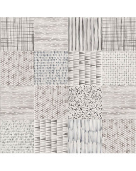 Carrelage decor ABK Play Etno gris 20x20