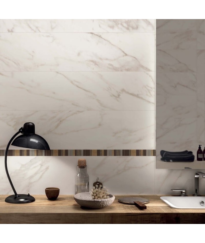 Carrelage imitation marbre Abk Sensi rectifié naturel calacatta select 60x120 Carrelage imitation marbre Abk Sensi rectifié naturel calacatta select 60x120