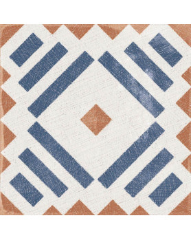 Carrelage decor ABK Play Labyrinth bleu 20x20