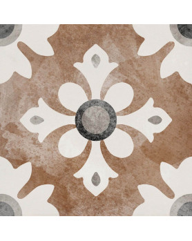 Carrelage decor ABK Play Classic marron 20x20